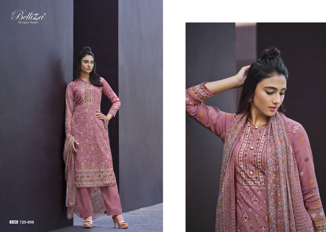 Belliza Shadows Printed Casual Wear Wholesale Dress Material Collection